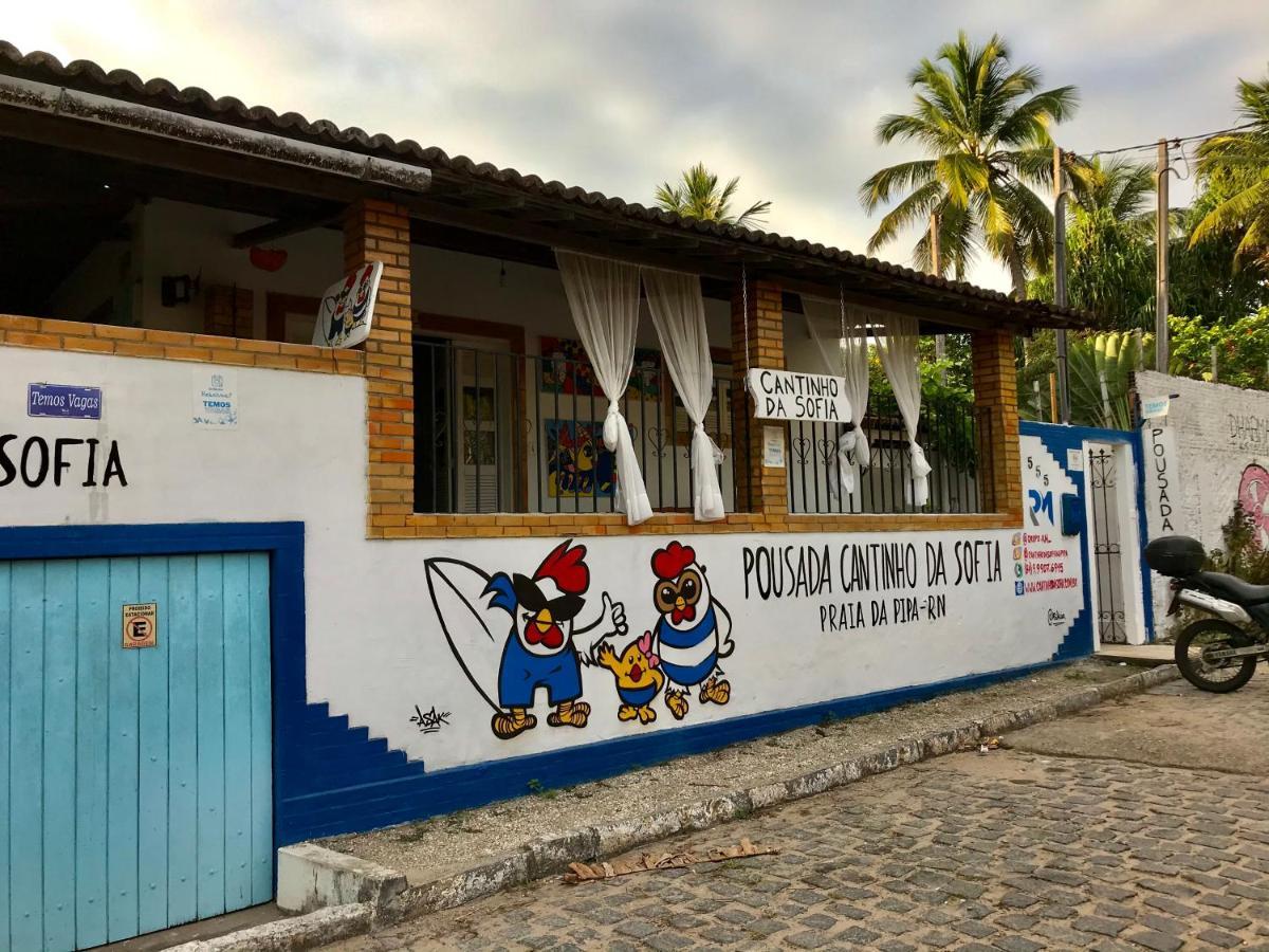 Pousada Cantinho Da Sofia Na Pipa - Rn Praia de Pipa Exteriör bild